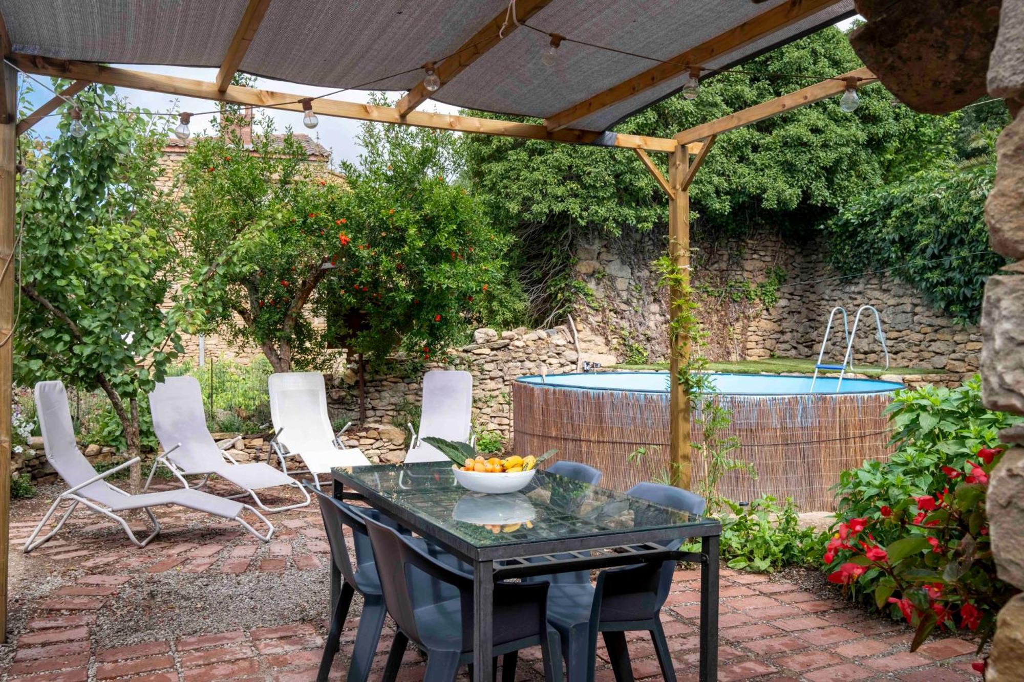 Casa Acollidora I Familiar Amb Jardi I Barbacoa Villa Ager Ngoại thất bức ảnh